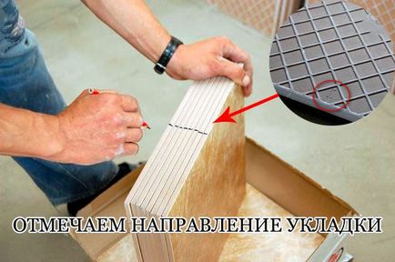 Cum să puneți o bucată în bucătărie pe podea pas cu pas master-class (foto) - o sarcină ușoară