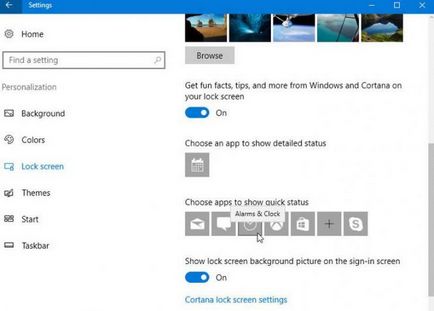 Cum se configurează ecranul de blocare în Windows 10, Windows Phone