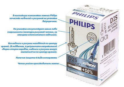 Cum să distingem sursele originale de lumină xenon de falsuri utilizând exemplul lămpilor cu xenon Philips