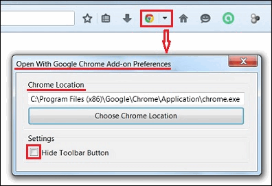 Як відправити будь-яке посилання або веб-сторінку з firefox в google chrome