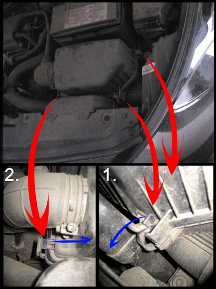 Modificarea filtrului de aer pe fotografiile și videoclipurile Hyundai Solaris