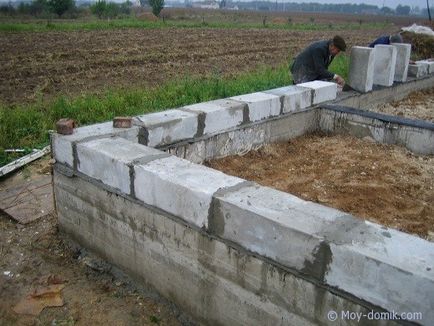 Як побудувати будинок з піноблоків, будівництво і ремонт будинку своїми руками