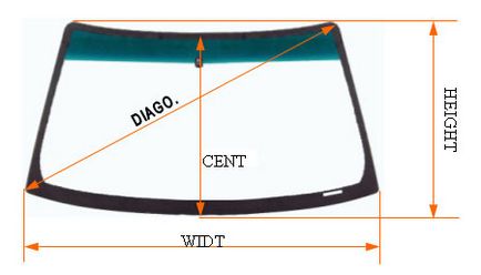 Як правильно знімати розміри з автоскла