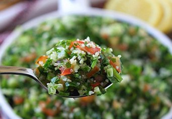 Hogyan készüljünk saláta tabbouleh recept diéta
