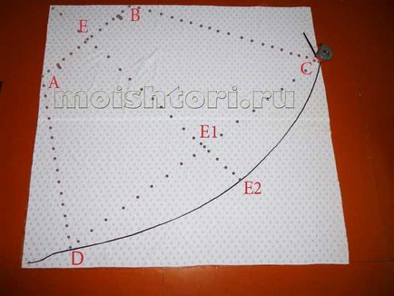 Cum să tăiați un buzunar asimetric, perdele cu mâinile tale