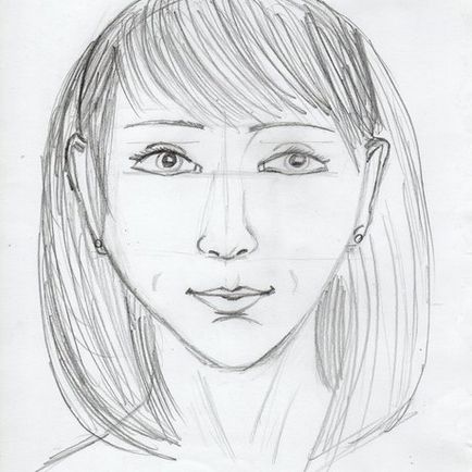 Як малювати обличчя в профіль поетапно - основи малювання портрета