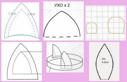 Cum să facă urechi de câine din hârtie cu mâinile lor