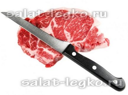 Як вибрати ніж для м'яса