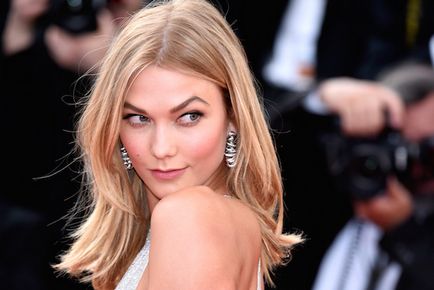 Cannes 2015 ismételt Smink csúcsmodell Karlie Kloss (fotók video)