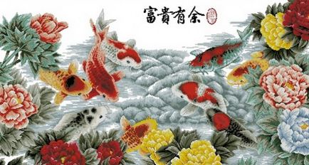 Karp feng shui aranyhal