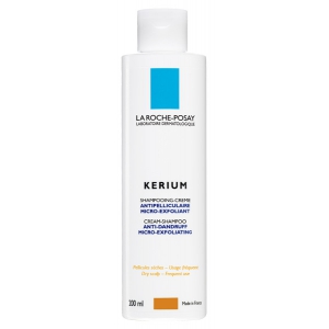 Kerium шампунь-крем проти лупи для сухої шкіри голови з отшелушивающим ефектом - la roche-posay