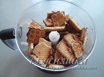 Dulciuri din biscuiți și lapte condensat