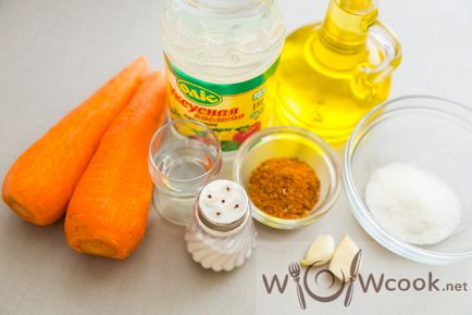 Корейська морква або морковча, рецепт з фото