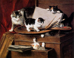 Кішки в живопису