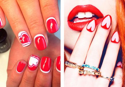 Червоний манікюр 2017 (фото) красиві ідеї для ваших нігтів