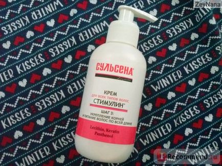 Cremă-balsam crem de stimulent sulcene pentru păr - 