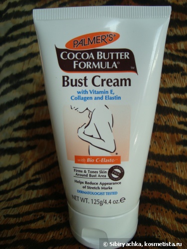 Крем для бюста palmers cocoa butter formula bust cream відгуки