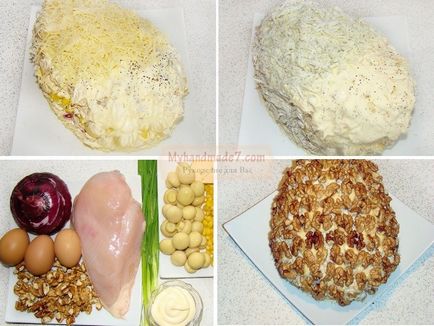 Курка з грибами і ананасами популярні рецепти з фото