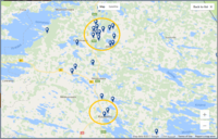 Kuusamo - sípályák Finnországban, irányokat, időjárás, dolgom van, vélemények