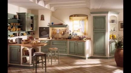 Bucătărie în stil Provence - 100 de fotografii de bucătărie decorată impecabil