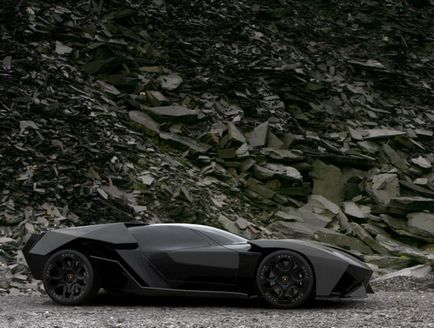 Lamborghini anconian aproape ca un batman (foto)