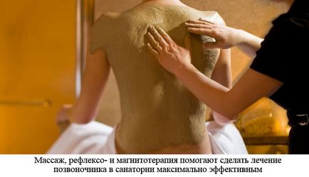 A kezelés a mozgásszervi rendszer szanatóriumi Moszkva közelében