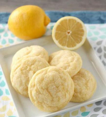Лимонне печиво рецепти приготування