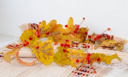 Frunze în interior decora casa ta în toamna!