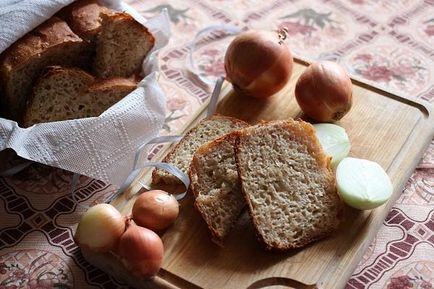 Цибулевий хліб детальний рецепт з покроковими фотографіями