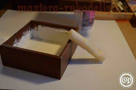Майстер-клас з декупажу скринька для рукодільниці в кантрі-стилі