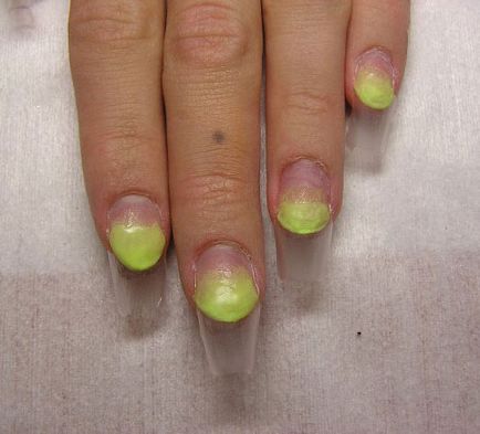 Майстер-клас з нарощування нігтів кириченко Світлани - дизайн із застосуванням різнокольорових акрилов
