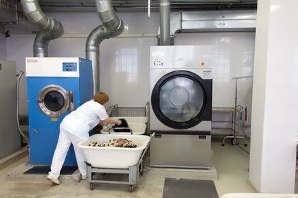 Майстер-клас «прання медичного асортименту білизни» пройшов в пральні МКДЦ