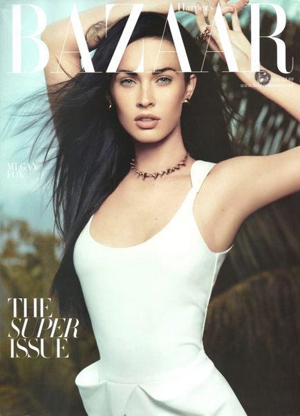 Megan Fox (Megan Fox) a magazin Harper s Bazaar (etoday online újság)