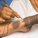 Mehendi - tatuaj în stil indian