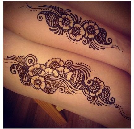 Mehendi - tatuaj în stil indian