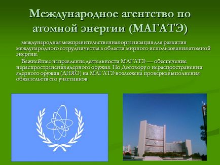 A Nemzetközi Atomenergia-ügynökség (NAÜ) - bemutató 95408-31