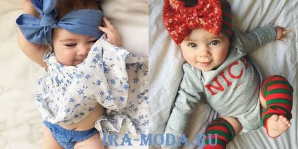 Moda pentru copii mici fete 1-2 ani 2017 fotografii știri