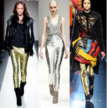 Мода і стиль модний тренд - металік