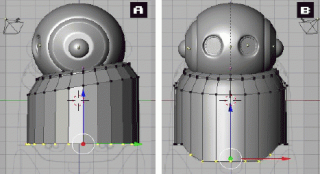 Modelarea unui robot într-un mixer