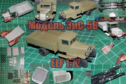 Modell ZIS-5 felülvizsgálat, szerelés, átalakítás, festés, modellezés blog (folyamatban) Modell ZIS-5 felülvizsgálat, szerelés, átalakítás, festés, modellezés blog