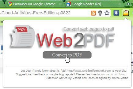 Extensiile mele pentru Google Chrome