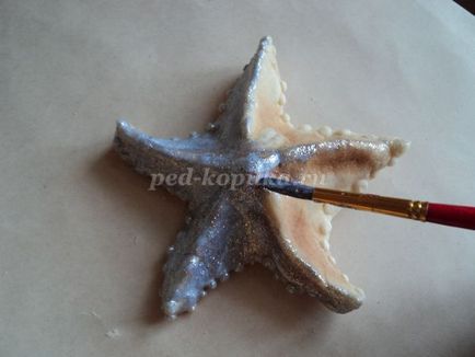 Морська зірка з солоного тіста своїми руками