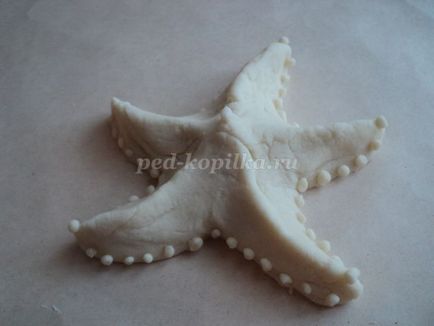 Морська зірка з солоного тіста своїми руками