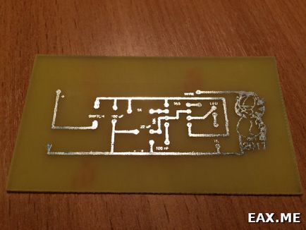 Saját tapasztalat a gyártás otthon a vasalást lézer-technológiával nyomtatott áramköri lapok (zsákmány)
