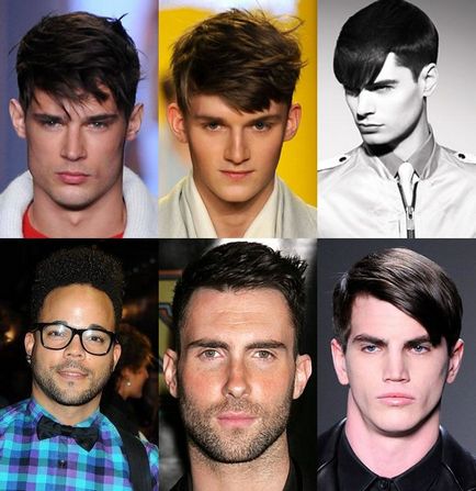 Чоловічі зачіски на середні волосся, чоловічі зачіски середні волосся