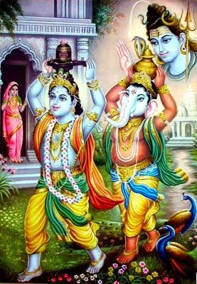 A nagylelkű és kedves Ganesha, Ganesha () Ganesha