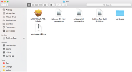 Configurarea mediului de dezvoltare wordpress pe Mac OS