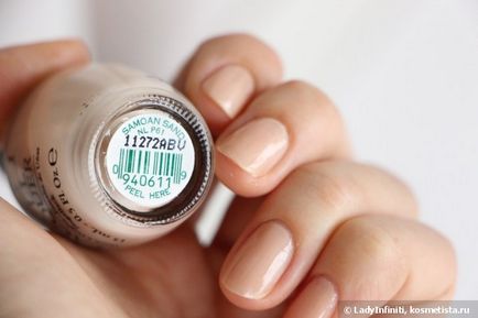 Неженки opi nl p61 samon sand - essie 11 not just a pretty face відгуки