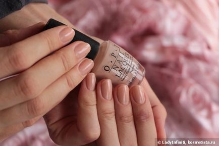 Неженки opi nl p61 samon sand - essie 11 not just a pretty face відгуки