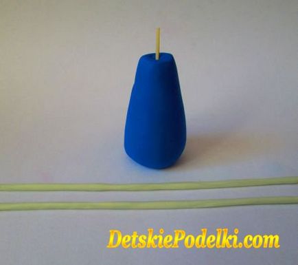 Articole de Anul Nou din plasticine - meșteșuguri pentru copii